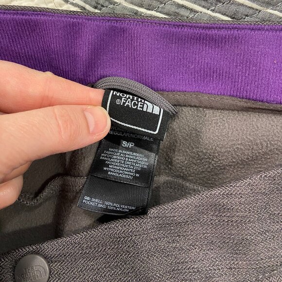 THE NORTH FACE Fitted Ski Snowboard Pant Womens Small - Gray - Picture 3 of 6
